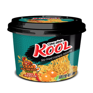 SALTED EGG NOODLES CRAB FLAVOR (BOWL)