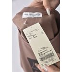 (XL) earth music ecology棉質大學T印花棕色長袖上衣二手衣, , large