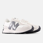 Kixpress-New Balance 327 女 運動休閒鞋 復古鞋 舒適 緩震 穿搭 白 鐵灰 [WS327JWB], , large