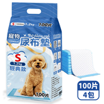【咪咪購物】咕沛日常 寵物尿布墊 S經典X100片X4包, , large