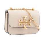 TORY BURCH Eleanor 大標誌翻蓋小款二用包/白色, , large