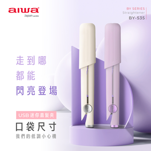 AIWA 愛華 USB直髮夾 