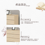 【Hampton 漢汀堡】丹洛四斗櫃, , large