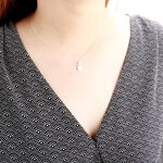 【Angel & Me】Cute apple s925 sterling silver necklace Birthday gift, , large