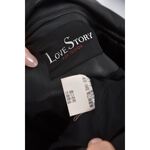 (S) love story質感皮質黑色外套二手衣, , large