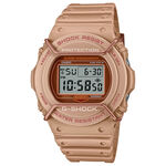 CASIO 卡西歐 G-SHOCK 大地色系啞光金屬電子錶 DW-5700PT-5, , large