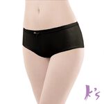 【K's凱恩絲】親膚超薄專利有氧蠶絲內褲-2件組(黑、膚), , large