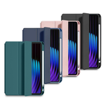 [RD87 Tri-Fold Crystal Clear Back Panel] Redmi Pad 2 11-inch Tablet Protective Case (Built-in Pencil Slot), , large