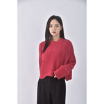 (2XL) pazzo保暖紅色毛衣二手衣, , large