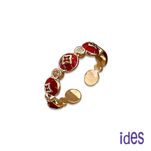 [ides愛蒂思] 輕珠寶時尚設計開運系列戒指/財源滾滾