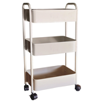 storage cart, 芝麻奶茶色, large