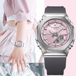 CASIO 卡西歐 G-SHOCK 粉彩金屬八角手錶 女錶 GM-S2110-4A, , large