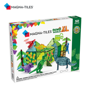 【意創趨術】Magna-Tiles磁力積木-恐龍世界XL 50片