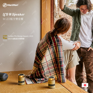 【可易家電】日本 MoriMori LED W Speaker-歧阜陶