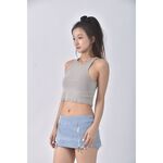 (L) 【安于晴Charlene私服】lsoul丹寧牛仔質感藍色短裙二手衣, , large