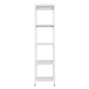 【Y HOUSE】45x45x210cm perforated plate five-layer shelf perforated plate shelf iron rack - paint white
