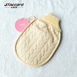 [JTAccord台灣吉田] 泡多多-洗澡沐浴四件組(洗澡巾+雙面磨砂款沐浴手套+聖誕造型沐浴球), , large