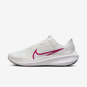 Nike Wmns Air Zoom Pegasus 40 女 慢跑鞋 小飛馬 支撐 白 桃紅 [FV0984-100]