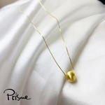 【Prisme Gold】黃金項鍊 貓眼金珠 鍊墜項鍊 (金重：約0.05錢±0.02), , large
