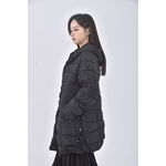 (2XL) xin xin質感連帽黑色外套二手衣, , large