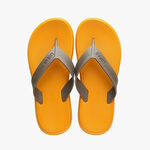 HANG TEN 環保夾腳拖鞋 男鞋 人字拖 旅遊 休閒 逛街 簡約 時尚 Q彈 無異味 耐磨 防滑 黑 黃 灰 綠, , large