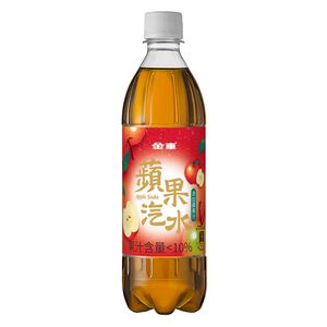 金車蘋果汽水585ml