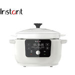 蓋瑞廚物【Instant pot 電子荷蘭鑄鐵鍋】多用途電子荷蘭鑄鐵鍋 鑄鐵鍋 人稱平替版小V鍋 小V鍋 小V 萬用鍋, , large