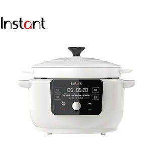 蓋瑞廚物【Instant pot 電子荷蘭鑄鐵鍋】多用途電子荷蘭鑄鐵鍋 鑄鐵鍋 人稱平替版小V鍋 小V鍋 小V 萬用鍋