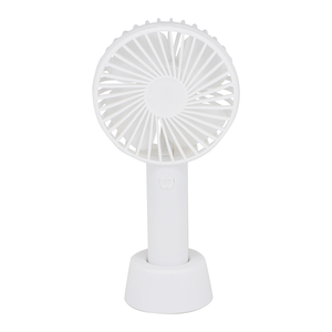 ABS HANDHOLDING/TABLE FAN-WHITE COLOR 