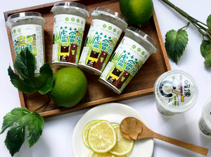 Aloe Vera lemon jelly drinks