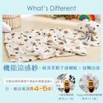 【DUYAN 竹漾】Cool-Fi Huggy 冰絲涼感兒童涼被 / 小熊哈妮 台灣製, , large
