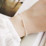 Little Ball Sterling Silver Bracelet, , large