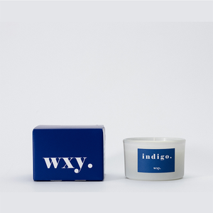 【英國 wxy】經典mini蠟燭-indigo.迷迭香 & 杜松/95g