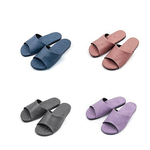 [e shoe store] shoe store pressure relief health functional latex slippers non-slip slippers - blue L (27CM), , large