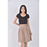 (3XL) bear two style棕色短裙二手衣, , large