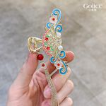 【Gulicc】古莉可 髮夾 中國風 珍珠流蘇 古典抓夾, , large