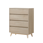 【唯熙傢俱】曼蒂橡木色四斗櫃 抽屜櫃, , large