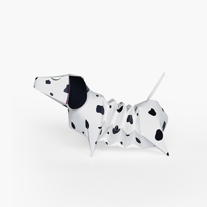 GeckoDesign Dachshund Coin Bank (Dalmatians)
