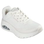 Kixpress-Skechers Uno Flex 女 運動休閒鞋 增高 舒適 穿搭 米 [177794OFWT], , large