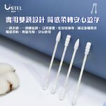 【禾統】紙軸雙頭棉花棒／200支／盒(棉棒 一次性棉花棒 掏耳棒 雙頭棉花棒 化妝棉棒 螺旋棉畫棒), , large