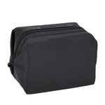 Lesportsac Small Zip Pouch 拉鍊收納包 化妝包 盥洗包 送禮 推薦(永恆黑), , large