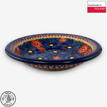 【SOLO歐洲家居】波蘭製 Cerraf 波蘭陶 22.5cm 深圓盤 意麵盤 圓盤 赤藍芳華系列, , large