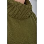(XL) earth music ecology質感高領綠色長袖上衣二手衣, , large