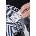 (S) moma質感藍色長袖上衣二手衣, , large