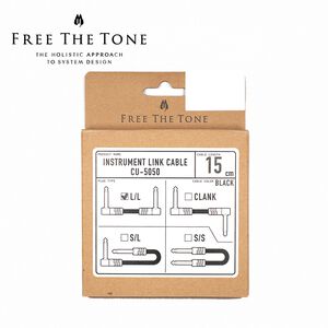 FREE THE TONE CU-5050 15 / 30 / 50cm LL 高級短導線 日本製【敦煌樂器】