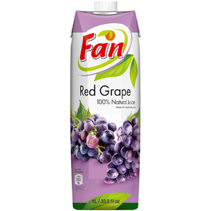 Fan Red Grape 100 Natural Juice 1000ml