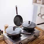 JIA Companion Carbon Steel Wok 30cm, , large