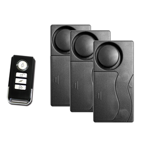 ekit 35A vibration sensor door and window anti-theft alarm 1 host to 1 remote control[E-KIT Technology lnc.]