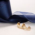 【快速出貨】MORELLATO CREOLE系列 金色不鏽鋼 圓圈耳環 耳針 SAUP05, , large