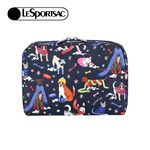 LeSportsac Extra Large Rectangular Cosmetic 加大型收納化妝包/ 雪國汪星人, , large